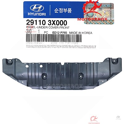 #ad ✅ GENUINE ✅ Under Cover Front Splash Shield for 11 13 Hyundai Elantra 291103X000 $44.03