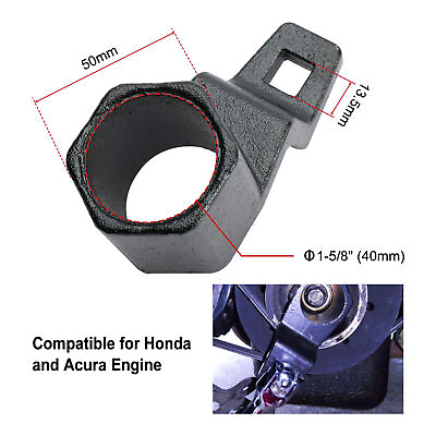 #ad 50mm Crankshaft Crank Pulley Wrench Holder Tool Removal for Honda Acura Engines $15.99