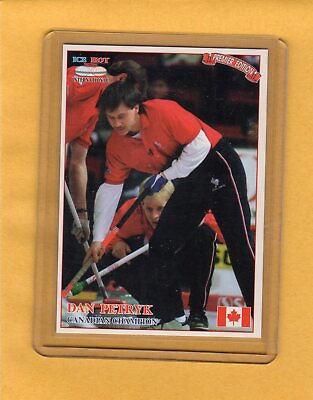 #ad 1993 Ice Hot International Curling Card #23 Dan Petryk Canada C $3.00