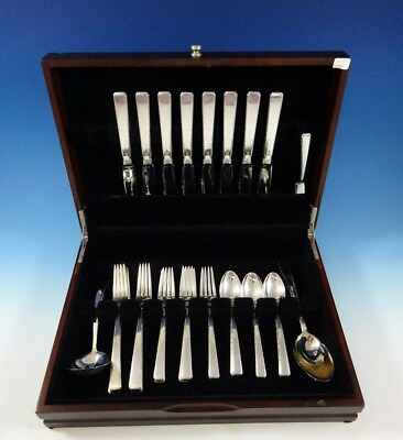 #ad Old Lace by Towle Sterling Silver Flatware Set For 8 Service 36 Pieces $1610.75