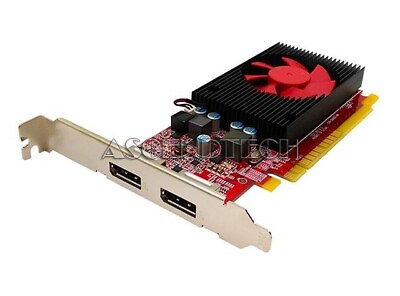 #ad L11302 001 HP AMD Radeon R7 430 2GB PCI Express Dual Port Video Card H.Profile $14.00