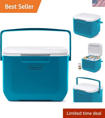 #ad 16qt Portable Hard Cooler for Tailgating and Groceries Ice Retention $45.99