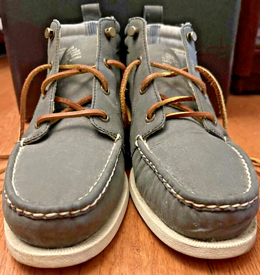 #ad Sperry Mens Authentic Original Chukka STYLE#0865162 Green Size 10.5 PREOWNED $28.00