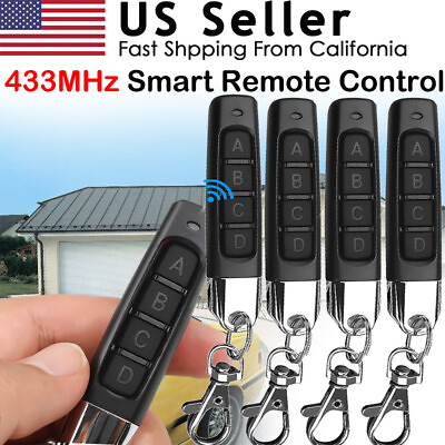 #ad Wireless Rf 433Mhz Remote Controller Clone Copy Duplicator for Car Garage Door $7.44