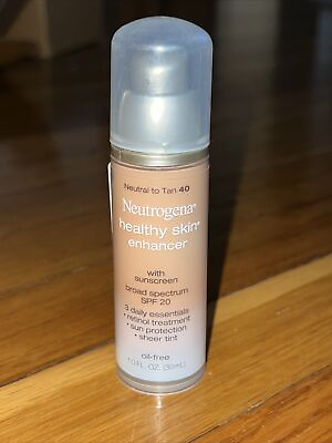 #ad Neutrogena Healthy Skin Enhancer 40 Neutral to Tan NEW DISCONTINUED HTF $27.95