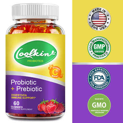 #ad Probiotic Prebiotic Gut Health Digestive Support Body Detox Vitamin C C $11.67