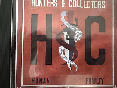 #ad HUNTERS amp; COLLECTORS Human Frailty US Edition 13 Tracks CD 1987 IRS *Name* AU $9.50