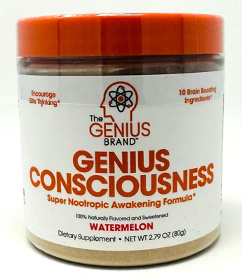 #ad Genius Consciousness Brand Watermelon 2.79 oz Super Nootropic Brain Booster $19.95