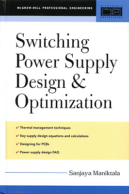 Switching Power Supply Design amp; Optimization $38.00