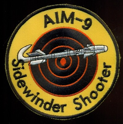#ad USAF A 10 AIM 9 Sidewinder Shooter Patch K 2 $9.99