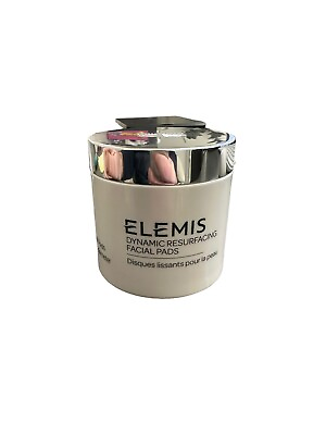 #ad Elemis Dynamic Resurfacing Facial Pads 60 Count NEW No Box Skin Smoothing $39.99