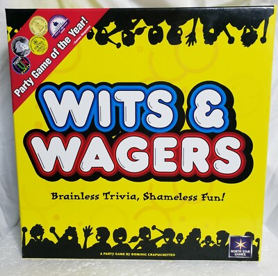 #ad Wits and Wagers Party Game Betting North Star Games 2012 used* Complete* y4 $16.00