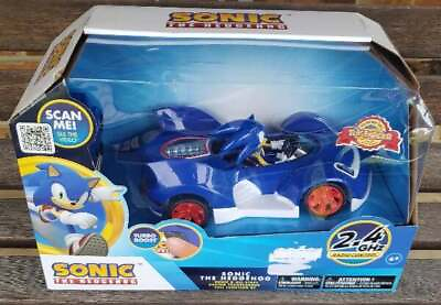 #ad Sonic The Hedgehog 2.4 GH Turbo Boost RC Car Vehicle Brand New In Box $25.16