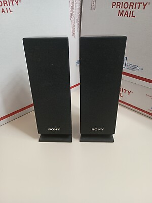 #ad Pair of Sony SS TSB101 Home Theater Surround Right and Left Sound Speakers OEM $28.02
