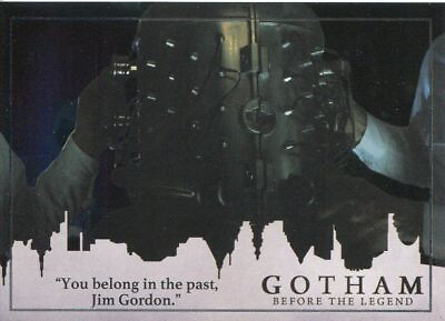 #ad Gotham Season 2 Foil Parallel Base Card #68 ?You belong in the past Jim Gordon GBP 1.44