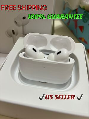 #ad Apple AirPods Pro 2nd Generation Wireless Earbuds with Charging Case lot $6.99