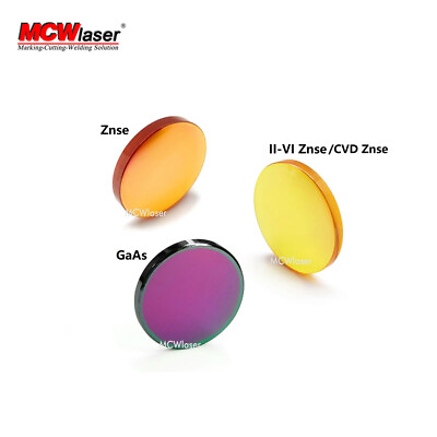 #ad MCWlaser CVD ZnSe GaaS Lens for CO2 Laser Engraver Cutter 12 15 18 19 20 25mm $63.00