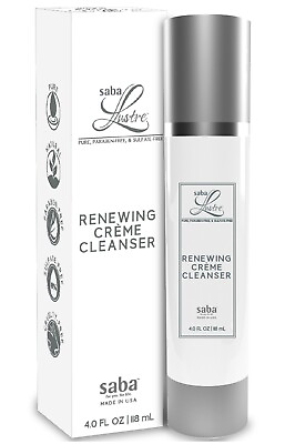 #ad Sab Lustre Renewing Creme Cleanser Gently exfoliates skin Refreshes Skin $19.99