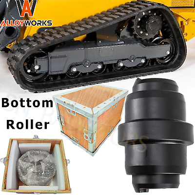 #ad #ad Black Track Roller Bottom Roller Fits John Deere 50G Excavator Undercarriage $122.55