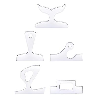 #ad Board Handle Template Set Clear Acrylic Cutting Board Handle Router Template $11.28