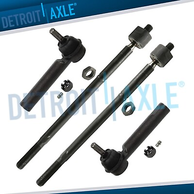 #ad Front Inner and Outer Tie Rod End Links Kit for 2009 2019 Toyota Corolla Matrix $38.25