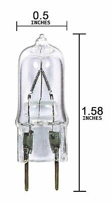 #ad Replacement Light Bulb 120V 50 Watt for WB08X10051 GE Microwave WB08X10057 50W $3.99
