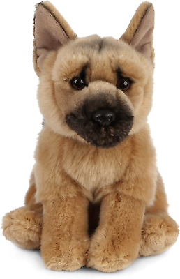 #ad German Shepherd Stuffed Animal Plush Toy Fluffy Dog Animal Soft Toy Gift for $29.50
