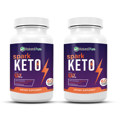 #ad Official Spark Keto Pills BHB Ketones k3 Mineral Supplement 2 Pack $20.88