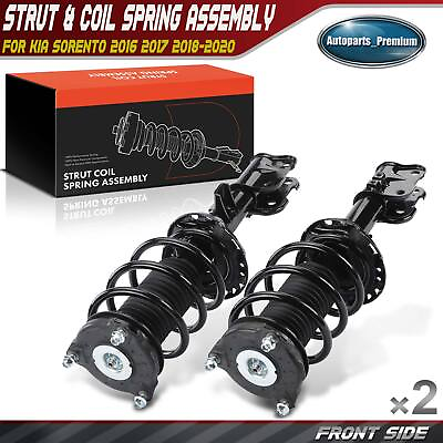 #ad 2x Front LH amp; RH Complete Strut amp; Coil Spring Assembly for Kia Sorento 2016 2020 $210.99