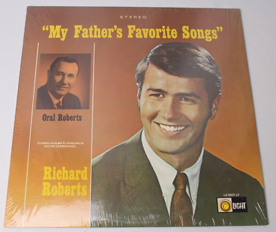 #ad RICHARD ROBERTS MY FATHERS FAVORITE SONGS LP SEALED 12quot; VINYL RECORD LIGHT $11.66