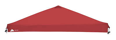 #ad 10#x27; x 10#x27; Top Replacement Cover for outdoor canopy Red $20.50