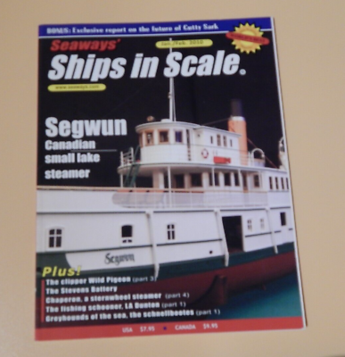 #ad Seaway#x27;s Ships in Scale Magazine 2010 Volume XXI Number 1 $2.40