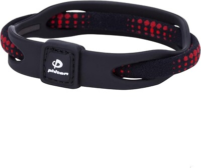 #ad Phiten X50 Silicone hybrid black Bracelet $42.23