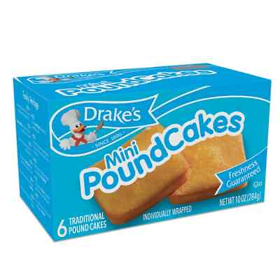 #ad Drake#x27;s Mini Pound Cakes $10.98