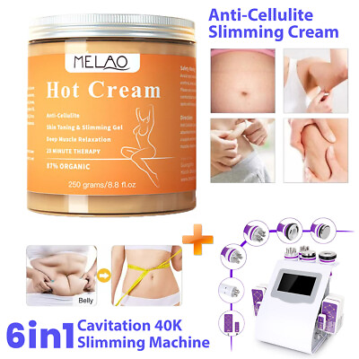 #ad Anti Cellulite Slimming Hot Cream Body Lotion for RF 6in1 Cavitation 40K Machine $289.00