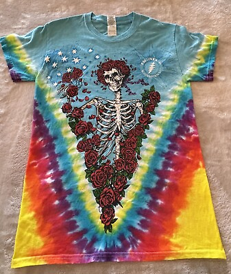#ad The Grateful Dead Summer Tour 2019 S T shirt Double sided Tie Dye Hippie Grunge $55.00