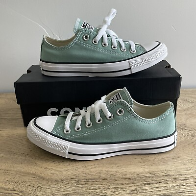 #ad *NEW* Unisex CONVERSE Chuck Taylor ALL STAR OX LOW TOP Herby Green M 4.5 W 6.5 $54.99