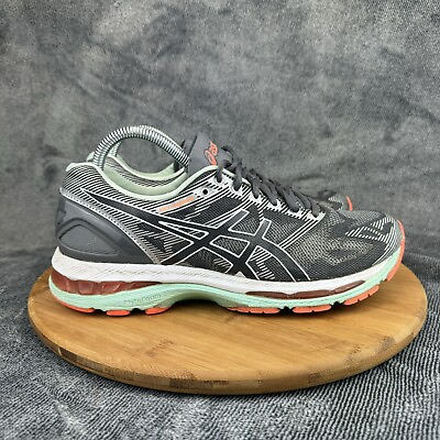 #ad Asics Womens Gel Nimbus 19 T751N Gray Running Shoes Sneakers Size 79.5 D $24.98