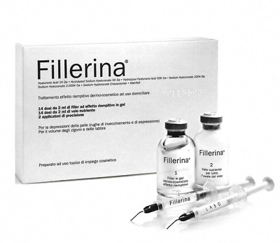 #ad LABO Fillerina Treatment Filler Home Care Face Wrinkles Degree 3 Face 2x30ml $161.20