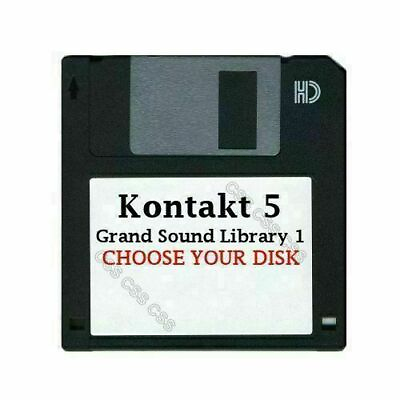 Kontakt Version 5 Floppy Disk Grand Sound Library 1 Choose Your Disk $9.99
