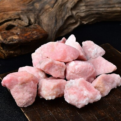 #ad Raw Rough Pink Opal Chunks Healing Crystal Rocks Specimens for Jewelry DIY Gifts $7.80