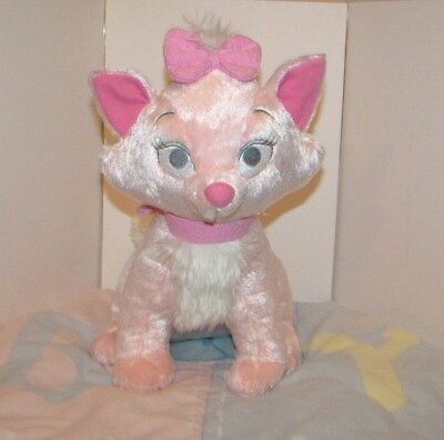 #ad Disney Store Exclusive Big 14quot; Plush Pink Marie Cat The Aristocats $19.95