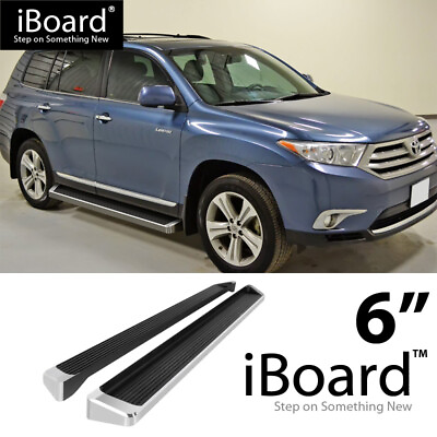 #ad Running Board Style Side Step 6in Aluminum Silver Fit Toyota Highlander 08 13 $229.00