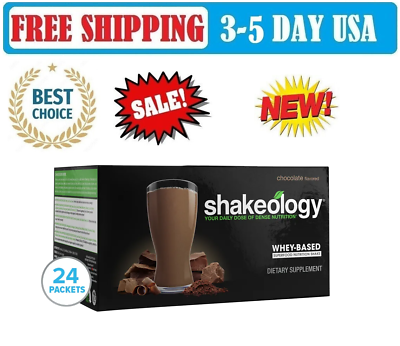 #ad Shakeology Chocolate Whey 24 Single Serve Packets FREE SHIPPING NEW SALE OFF $109.99