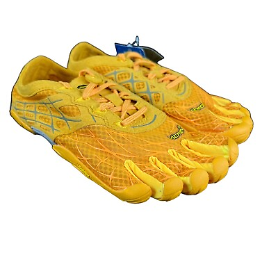 #ad Vibram Fivefinger Seeya LS Orange Grey Running Shoes Women#x27;s Sizes 37 39 EUR $39.97