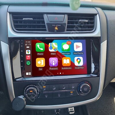 #ad 32GB For 2013 2018 Nissan Altima Apple Carplay Android 13 Car Stereo Radio GPS $135.80