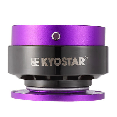#ad Steering Wheel Quick Release Hub Adapter Snap Off Kit Purple Universal KYOSTAR $42.95