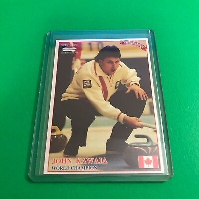 #ad 1993 Ice Hot International Curling Card #41 John Kawaja Canada C $3.00