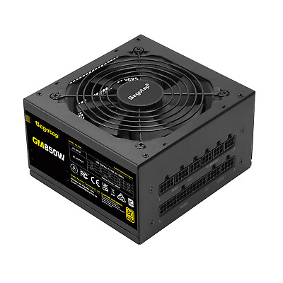 Segotep 850W Gaming Power Supply 80 Plus Gold Certified ATX PSU Full Modular $69.99