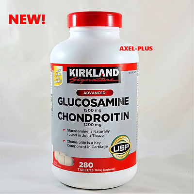 #ad Kirkland Signature Glucosamine amp; Chondroitin 280 Tablets $29.50